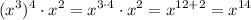 С ть вираз: (x^3)^4×x^2 А x^9, Б x^10, В x^11, Г x^14.