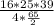 \frac{16*25*39}{4*\frac{65}{2} }