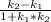 \frac{k_2-k_1}{1+k_1*k_2}