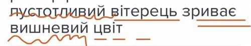  Виконати синтаксичний розбір реченняпустотливий вітерець зриває вишневий цвіт ​ 