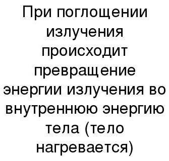  В чем проявляется тепловое действие света? ОЧЕНЬ кратко. 