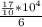 \frac{\frac{17}{10} * 10^{4} }{6}