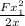 \frac{Fx_{1}^{2} }{2x}