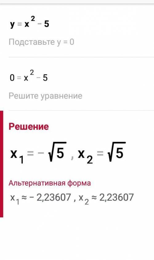 Найти наибольшее и наименьшее значение функции у=х^2+5, хϵ[0;1]