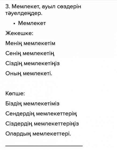 1. «Ел ордасы - астана» тақырыбына эссе жазыңдар (көлемі 7-9 сөйлем). 2. Омоним, синоним, антоним де