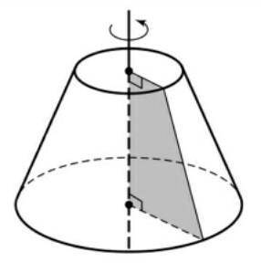 Можно ли получить конус в результате вращения трапеции? Начертите предполагаемую фигуру.​
