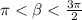 \pi <\beta <\frac{3\pi }{2}