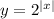 y=2^{|x|}