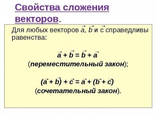 3 Свойства вектор(а) (ов)