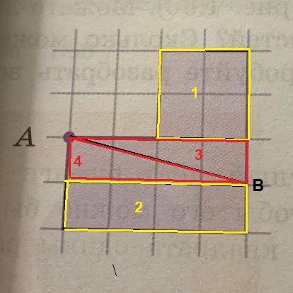 В своей тетради Петя Угольников обвёл по клеточкам фигуру так это показано на рисунке 1.54. Он хочет