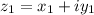 z_1=x_1+iy_1