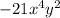 -21x^4y^2