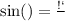 \sin(А) = \frac{ВС}{АВ}