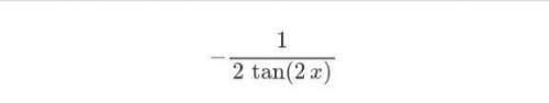 Первообразная от 1/sin^2*x/3​