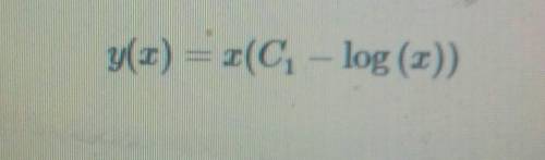 (x-y)dx+xdy=0, если y=3 при x=1, решение дифференциальных решений