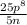 \frac{25p^8 }{5n}