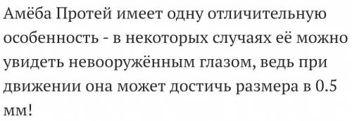 Почему амёбу обыкновенную также называют амёба протей​