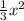 \frac{1}{3}x^{2}