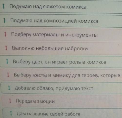 В какой последовательности следуют этапы создания комикса? Подумаю над композицией комикса Дам назва