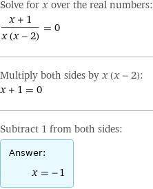 Х+1 в знаменику х(х-2)