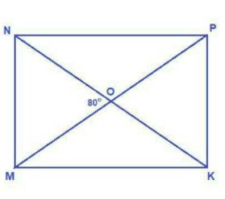 ребята сор в прямоугольнике knmp диагонали km и np пересекаются в точке о . угол mkp равен 30°, диаг