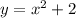 y=x^2+2