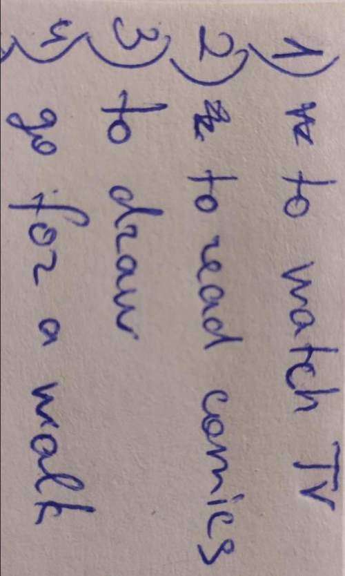 6 Complete the mini-dialogues with the words in Comthe box.(do, enjoy, mind, doing)Boy-What do you l