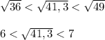 \sqrt{36}