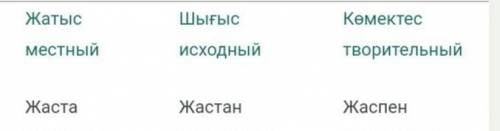 Просклонять слово ПО подежам жас​