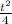 \frac{t^{2}}{4}