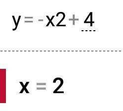 Обчисліть площу фігури обмеженої параболою y= -x^2+4 і прямою y=2-x