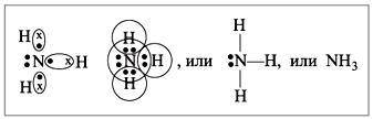 Запишите схему Li2O, NH3​