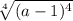 \sqrt[4]{(a-1)^{4}}