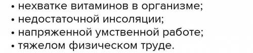 Перечислить в каких случаях потребность в витаминах возраста от соч по биологии ​