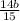 \frac{14b}{15}