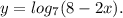 y=log_7(8-2x).