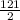 \frac{121}{2}