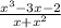 \frac{x^{3}-3x-2 }{x+x^{2} }