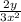 \frac{2y}{3x {}^{2} }