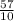 \frac{57}{10}