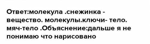 Разделите по группам тела, вещества,малекулы представленные на рисунке.​