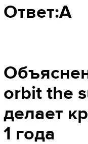 Put the world in the correct orbit to make a sentences​