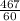 \frac{467}{60}