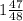 1\frac{47}{48}