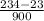 \frac{234-23}{900}