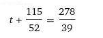 T+2 11/52=7 5/39 с обьяснением​