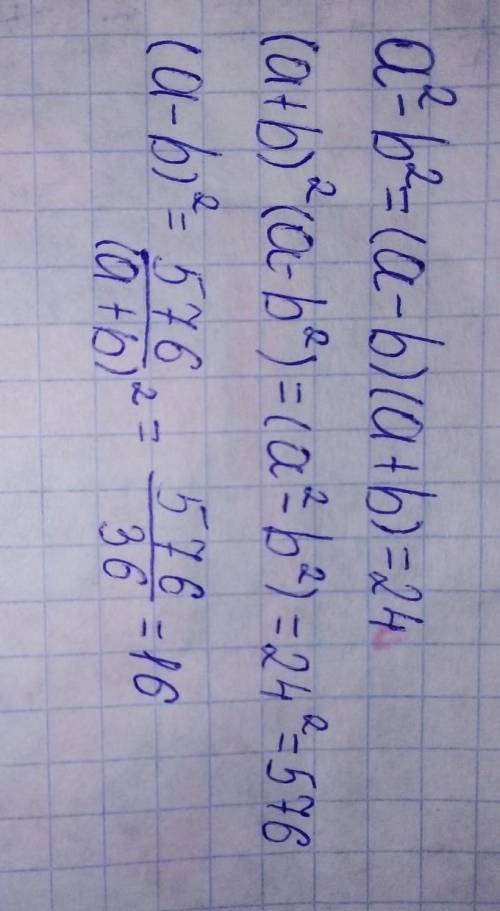 Знайти значення виразу (a2^b^2 - 1)(a^2b^2 + 1) - (a^4b^2 - 2) · b^2, якщо