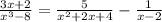 \frac{3x+2}{x^{3}-8 } = \frac{5}{x^{2}+2x+4 } -\frac{1}{x-2}