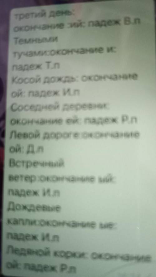 Прочитайте текст. Выпишите имена прилагательные в форме именительного падежа. Шёл густой снег. Крупн