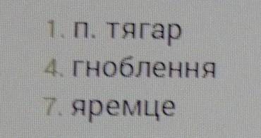 Синоніми до слова ярмо